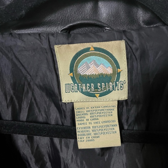 Black Leather Jacket - Picture 2 of 3